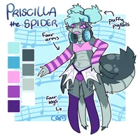 Priscilla the spider