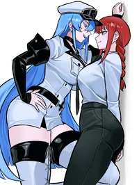 Esdeath and Makima
