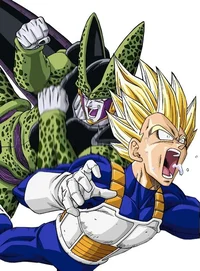 Vegeta x Cell