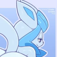 Shiny Glaceon