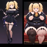 Mia-Foodie Goth Girl