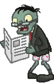 Newpaper zombie