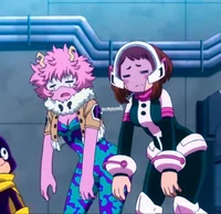 Ashido and Uraraka