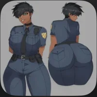 Tomboy Latina Cop