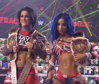 Sasha et Bayley 