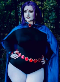 Thicc Raven Cosplay