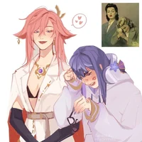 Яэ Мико и Райдэн