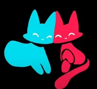 Red n Blue Cat FEYZ