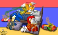 Tails smelly feet 