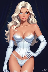 Emma Frost Intimate