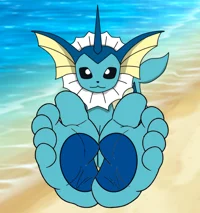 Vaporeons Big Feet