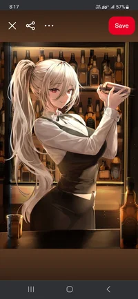 Female Bartender