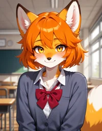Awkward kitsune