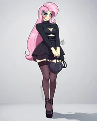 Fluttershy Gótica
