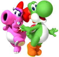 Yoshi and Birdo