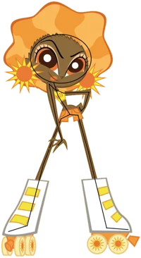 Sun mascot