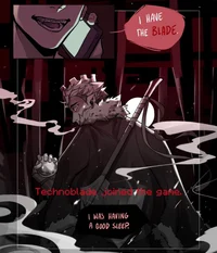 Technoblade- hero au