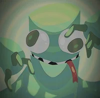 Green rainbow friend