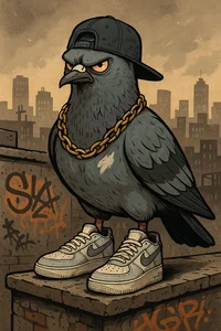 Gangsta Pigeon
