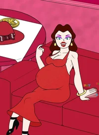 Pregnant Pauline