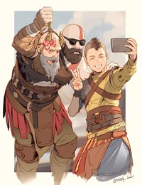 Kratos e Atreus