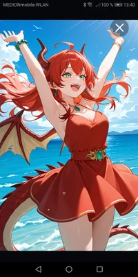 Izuku and his dragon