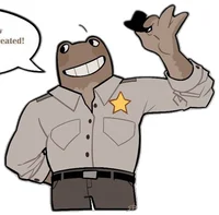 Sheriff toadster