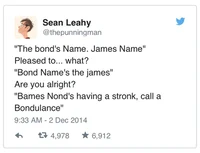 James Bond stroke