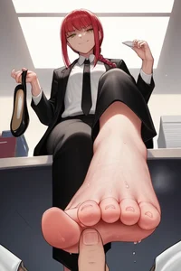 Makima feet