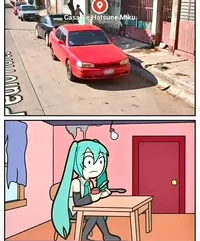 Broke Miku house
