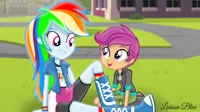 R Dash and Scootaloo