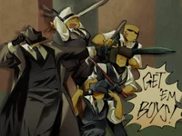 mafioso and his goon