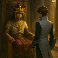 Atem  and seto kaiba