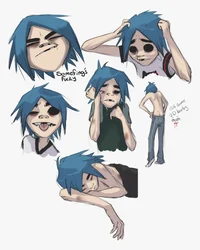 Gorillaz 2d