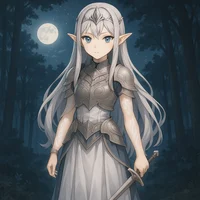 Kuudere Elf Princess