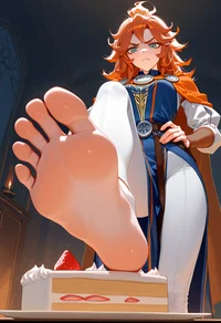 Mereoleona-feet cake