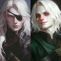 Aemond and Aegon 