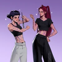 Mira and Zoey
