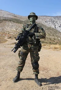 Greek soldier 
