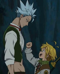 Meliodas y Ban 