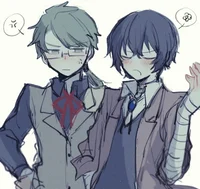 Kunikida and Dazai 