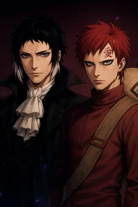 Akutagawa and Gaara