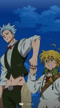 Meliodas y Ban 