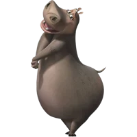gloria the hippo