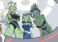 3 Alien Girls