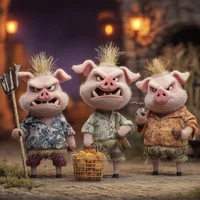 EVIL 3 Little Pigs