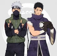 Obito and Kakashi