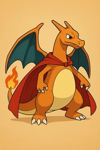 Superhero Charizard