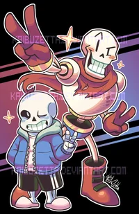 Sans and papyrus 