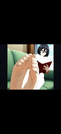 Mikasa- Feet